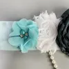 Ceintures de fleur ceinture de mariage châssis robe de ruban nuptial