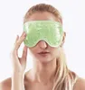 Nouveau masque pour les yeux en gel Perles réutilisables pour la thérapie froide apaisante de beauté relaxante Sleeping Goggles2299299