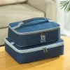 Rods Square Fashion Thermal Lunch Bag Portable Leak Proof Picnic Food Carrier Isolerade kylare Bento Box BOKS för vuxna barn