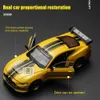 3D Puzzles CCA MSZ 1 42 2018 Ford Mustang GT Alloy Toy Car Model Racing Alming Component Serie
