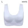 Yoga Outfit Sports Underwear Plus Size Women Shockproof Breathable Wireless Push-Up Vest Bra With Pad Wear