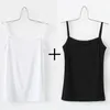 Women's Tanks Camis Women Camisoles Summer Girl Sexy Strap Cotton Sleless Thin Camisole Vest Solid Top Simple Base Vest Tops Fe Undies d240427