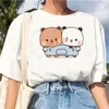 T-shirts Bubu en dudu t-shirt dames manga y2k anime top dames kleding uit de 2000SL2404