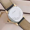 Unisex Dials Automatic Working Watches Carter White Dial London Solo Inlaid English Watch for Women W67003551