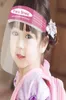 Enfants Enfants Sécurité Face Shield Transparent Fond Face Hat Chapeau de protection outil de film Antifog Pime Pet Matershield5273294