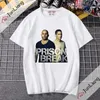 Męskie koszulki Michael Scofield Koszulka więzienia Rest Street Clothing Serial telewizyjny Y2K Estetyczne odzież Owwsza koszulka HARAJUKU TOP SHIRTLE SHIRTL2403