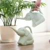 Decorations Cute Plastic Elephant Shape Watering Pot Can Plant Outdoor Irrigation Home Accessories Gardening Tools Equipment Garden Supplies