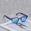 Zonnebrillen Hoge kwaliteit Aangepaste Vintage Johnny Depp Style Retro -gepolariseerde bril kunnen op recept zijn Lemtosh
