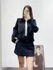 Basic Casual Dresses Maje Women Jacquard Knit Short Coat Long Sleeve Loose Blouse Top Drop Delivery Apparel Womens Clothing Dhrgf