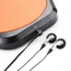 Yeni Meideal Portable DS100 Drums Elektronik Dul Eğitim Pedi Drum Tutor - Black + Orange