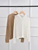 Women's Knits Linen Women Single Sfritto Magli di perline di perline sciolta Female Casual Female Sungola solare a maglia