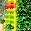 Planters Pots Wall mounted plant flowerpot stackable garden Vertical meat Bonsai green home decoration Q240429