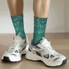 Men's Socks Math Formulas Chalkboard School Geek Harajuku Sweat Absorbing Stockings All Season Long Accessories For Unisex Gifts