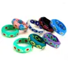 Cluster Rings Wholesale 30/50Pcs Lots Mix Colors Flower Polymer Clay Finger Ring For Children Kids Boys Girls Jewelry Gift