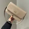 Bolso de hombro de diseñador moderno bolso para mujer New Brynn Bolso de moda Versátil Versátil de piedra de hombro