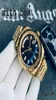 Męskie damskie zegarek designer luksusowy diamentowy cyfrowy automatyczny ruch zegarek rozmiar 41 mm materiał ze stali nierdzewnej Water5636314