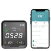 CO2 MONITOR DETECT WiFi Tuya Indoor 3 In 1 Sound Alarm Smart Home Automation Air Quality Sensor Life App Multifunktionell