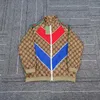 Highend brand mens jacket fashion jacquard material US size classic style sportswear high quality luxury designer jacket