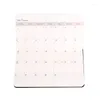 Agenda 2024 Weekly Planner Monthly Notebook Diary Defter Min Note Book Notepad Tillbehör Arrangör Small Grid School