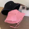 Mode Le Bob Designer Eimer Hut für Frauen Weitkrempe Hut Bucket Beliebte mehrfarbige Sommerklassiker Sun Protection Hats Reise im Freien MZ02 B4