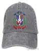 ドミニカの旗野球帽ファッション時代を超越したトラック運転手の男性のための帽子女性5024160