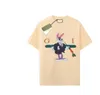 Tops Mens Designe T-shirts dessin animé lapin imprimé Tshirt t-shirts Designer Vêtements de sport hommes t-shirts