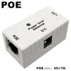 1000/100 Mbps 5V 12V 24V 48V/1A POE Injektor Power Splitter för IP Camera Poe Adapter Module Accessories