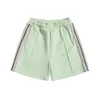 Shorts de taille plus masculins de style polaire avec plage hors de la rue Coton pur EW2R