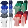 Multicolor Egleticic Lab Workwear Color Solid Beauty Salon Salon Nursing Uniforms Pet Clinic Scrubs Uniforms Travails Work Wholesale 240428