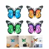 Dekorative Figuren europäischer Stil Schmetterlingsskulptur Regenfischer Bastel Ornament Eisen