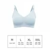 Bras Ultra Thin Laser Cutting Dames Fding Fding Bra Scarmous Samovable Rodible Pladed Montfding Bras Plus taille Push Up MATERNITY Support Bra Y240426