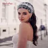 Clipes de cabelo Youlapan Bridal Wedding Headnd Fand Crystal Rhinestone Head Acessórios Mulher Jóias de Party Bride Headwear Hp322