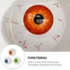 Party Decoration Scary Eyeballs Clear Balloons Halloween Props Inflatable Aluminum Film Bouncy Haunted