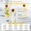 زيت HiQili 100 مل ylang ylang الزيوت الأساسية للناشر/المرطب/التدليك/العطرية الزيت العطري لشمعة/صابون صنع