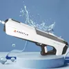 Electric Automatic Water Storage Gun Porable Enfants Summer Beach Outdoor Fight Fantasy Toys for Boys Kids Game 240420