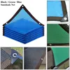 Black Bleu Blue Anti-UV HDPE 6 12pin Sunshade Net Garden Succulent Plant Ombalet Net Outdoor Piscine Couverture du soleil Soleil 240425