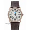 DIALS للجنسين ساعات العمل التلقائي Carter على غرار العصور الوسطى ترابط الماس 29 ملم الذهب الذهب Quartz Watch W6800151