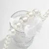 Collier de perle Boucle d'oreille pour femmes Femelle Perle tendance Big Pearls Collier Bracelet Bijoux Bijoux 240428