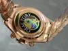 Superversion Herrklockor 126506 Cal.4131 Rörelse Automatisk mekanisk klocka 40mm Rose Gold Sapphire Luminous 904LX Tungsten Steel Timer Wristwatches-1