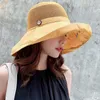 Wide Brim Hats Women Mesh Sun UPF Packable Chin Strap Hat For Outdoor Sports Hiking