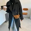 Sacs à bandouliers Korea Ulzzang Bear Kawaii Sac de messager femelle en peluche décontractée harajuku mignon shopper Ins Sweet Cartoon Mobile Phone