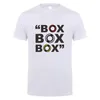 Men's T-Shirts New F1 Box Tyre T Shirt Men Print Short Slve Cotton Summer Tshirt LSD-004 T240425
