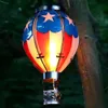Lantern Lantern Lantern Garden de ballon d'énergie solaire Décorts de jardin suspendues LED LED NAVIDAD DÉCoration de Noël 240419