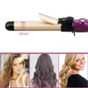 CKEYIN 28mm Hair Curler Tourmaline Ceramic Fast Heat Curling Iron LCD Display Rotating Roller Auto Rotary Styling Tool 240423