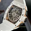 Designer Mechanical Watches Luxury Men's Watches Sports Watches Series RM 72-01 Automatic Mechanical Watch Swiss World Famous Watch Person Billionaire Entry Ticket