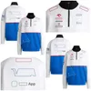 F1 Team Racing Suit Racer Zipper Hoodie Team Logo Overalls Jacket