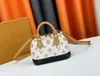 Klassieke mini -shell pakket schoudertas koppeling handtas lederen crossbody pakketten designer tassen m46895 m82717 m46895