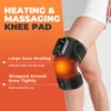 Thermal Knee Massager 3 In 1 Joint and Shoulder Elbow Heating Pad Electric Vibration Massage Brace Relieve Arthritis Pain 240424