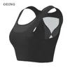 BRAS Women Mesh BH Gymnasten Training atmungsaktiv sexy Weste Schockproof Push up Running Sport Bra Fitness Casual Crop Top Sportswear Y240426