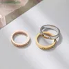 Sense Promise of Love Design Anel Minimalista Casal Ring Ring Luxury Losing Par Fechar com os anéis originais do carrinho